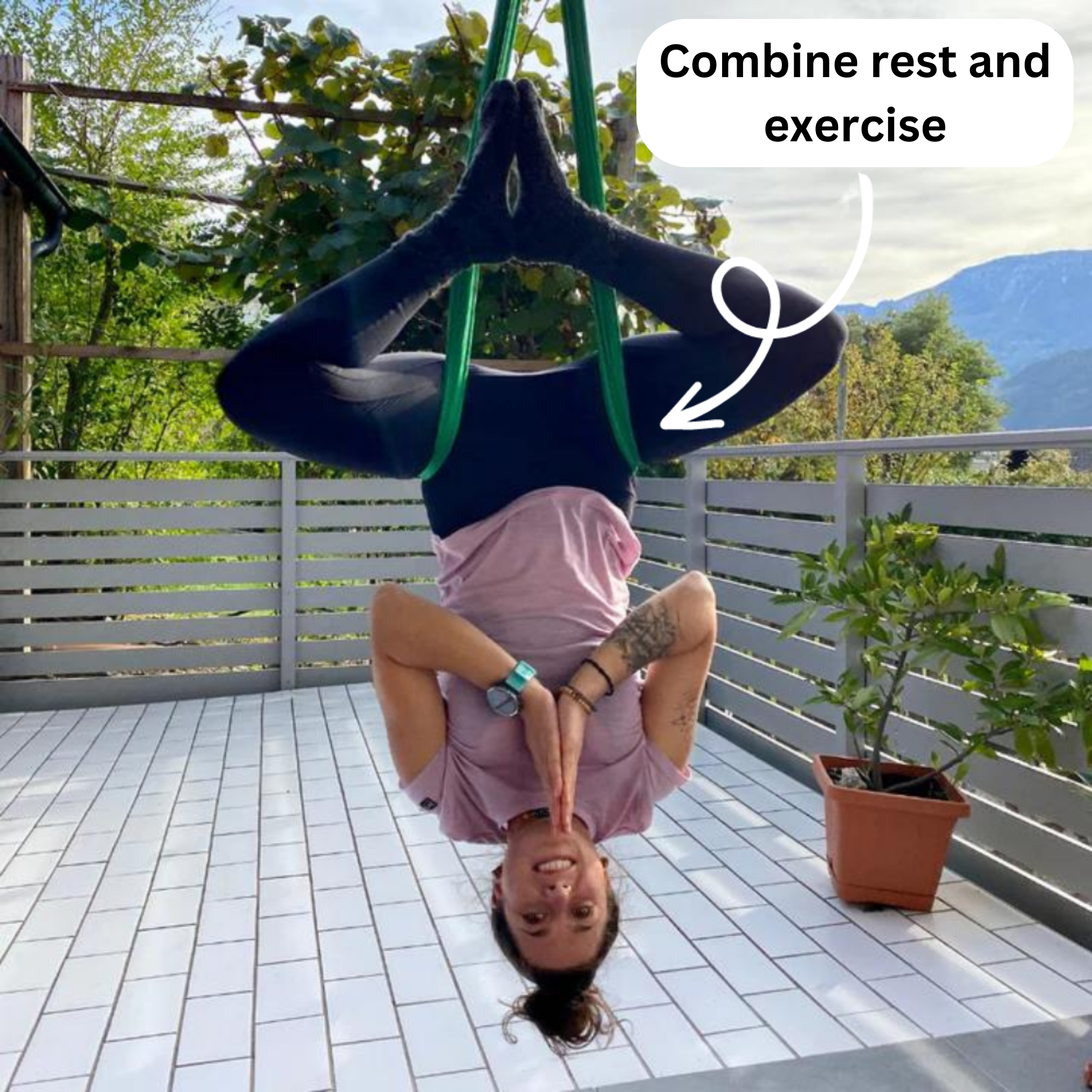 HouseSprout™ | Aerial Yoga Hammock