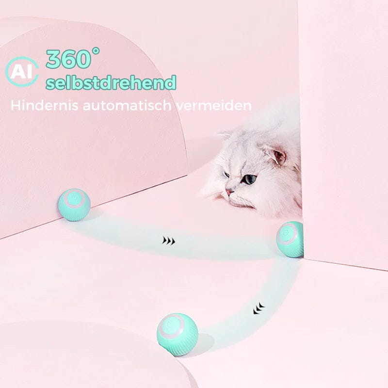 PetSprout™ | Smart Electric Self-Rolling Cat Toy Ball